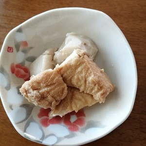 厚揚げと長芋の煮物